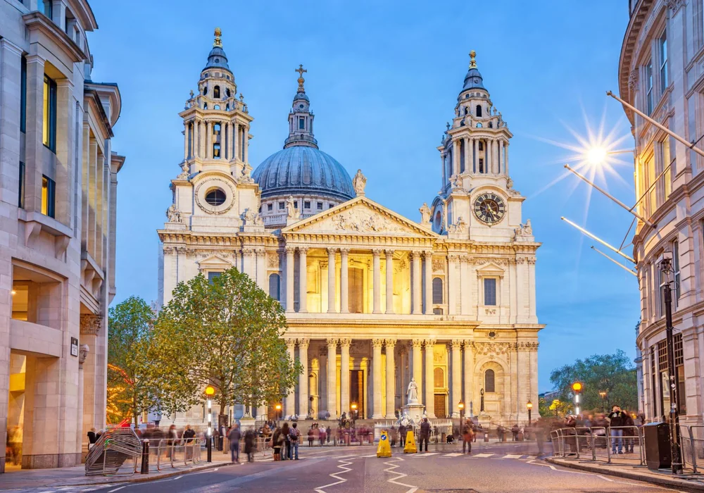 St Paul's Cathedral in London